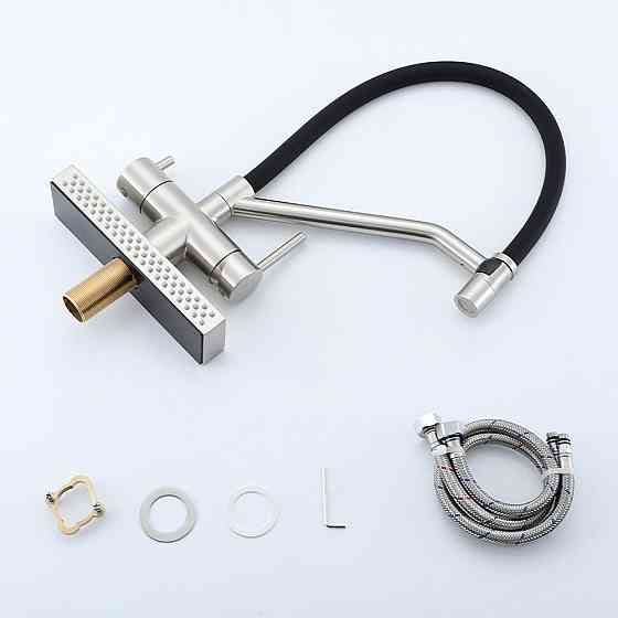 Смеситель для кухни под фильтр GAPPO G4098-5 гибкий, с функцией 