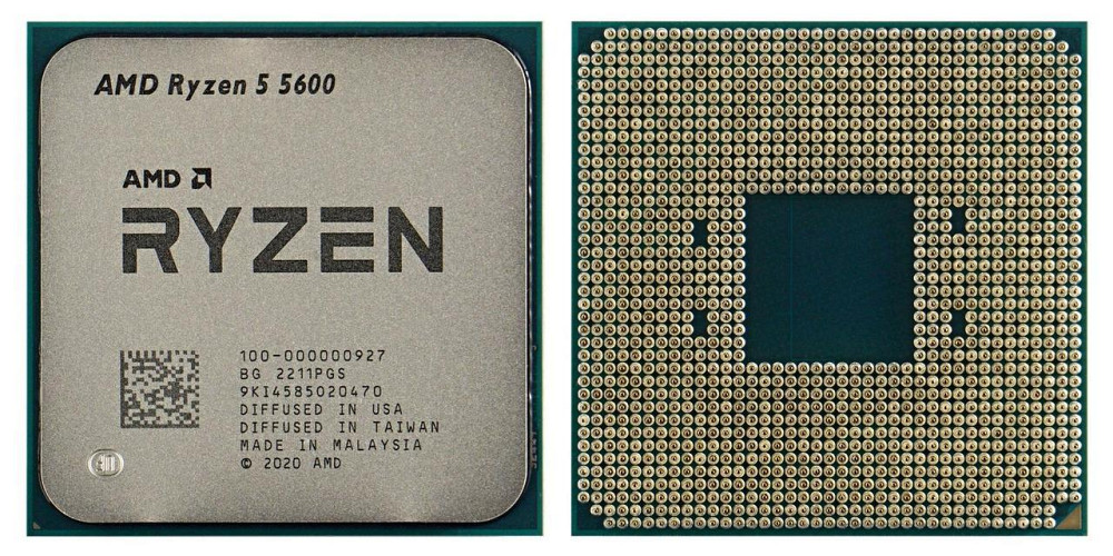 Процесор AMD Ryzen 5 5600 (3.5 GHz 32MB 65 W AM4) Tray (100-000000927) ( Для настільного ПК ) Харків - фото 2