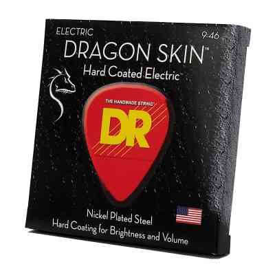 Струни для гітари DR Strings DRAGON SKIN Electric - Light Heavy (9-46) (DSE-9/46) Вінниця