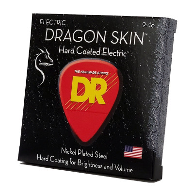 Струни для гітари DR Strings DRAGON SKIN Electric - Light Heavy (9-46) (DSE-9/46) Вінниця - фото 2