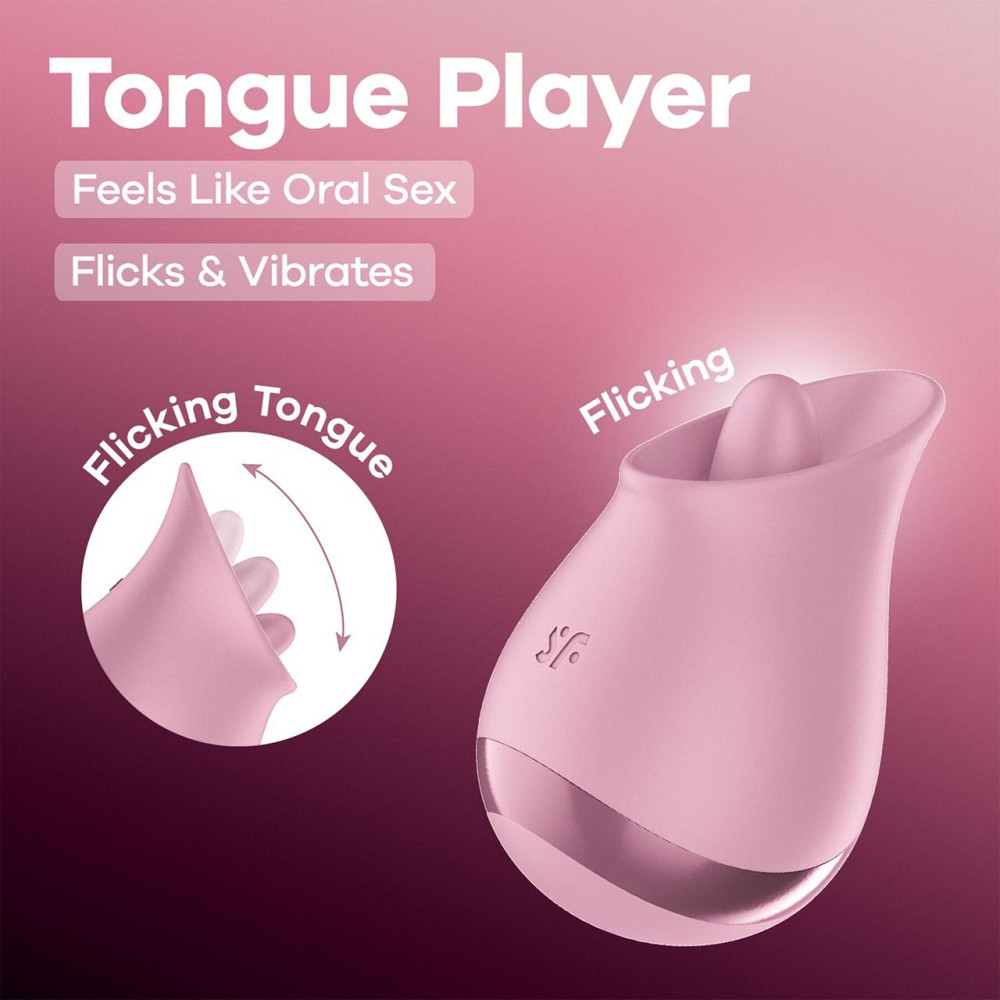 Вибростимулятор для клитора Satisfyer Tongue Player с язычком Sex Aura Киев - изображение 6