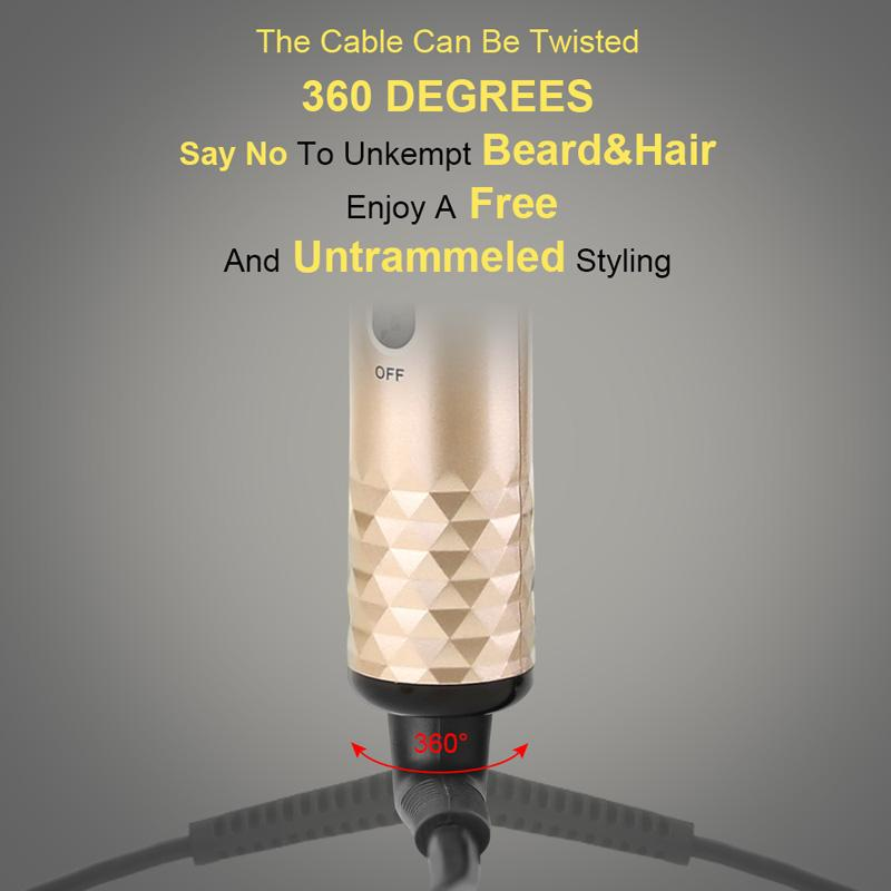 Керамический выпрямитель для бороды и волос 2 в 1 Beard & Hair Straightener 35 Вт, расческа-выпрямитель, 3 температурных режима Киев - изображение 6