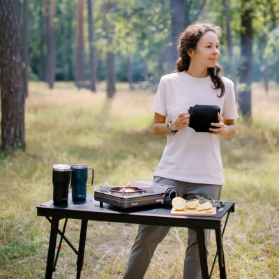 Термокружка Tribe Travel Mug 600 мл black (T-FA-0034-black) Вінниця - фото 9