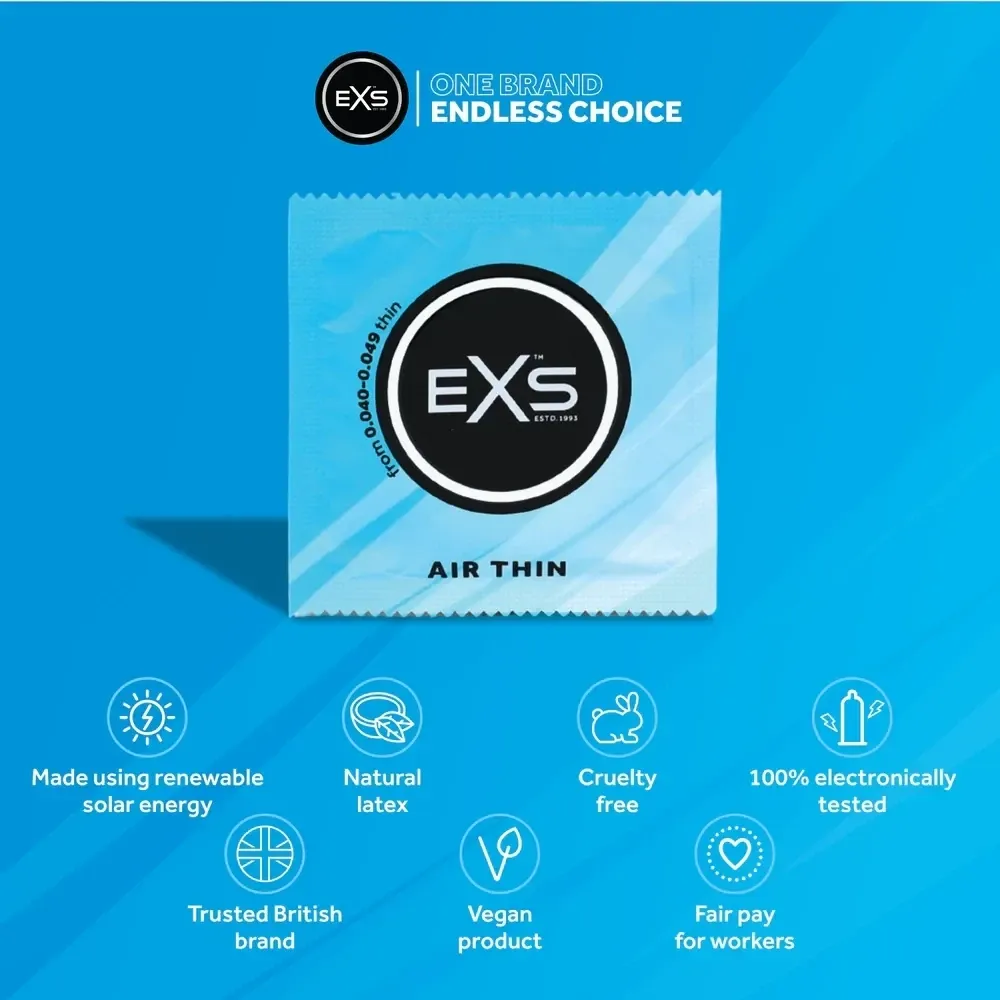 Презервативи - EXS Air Thin, 12 шт. Sex Aura Київ - фото 2