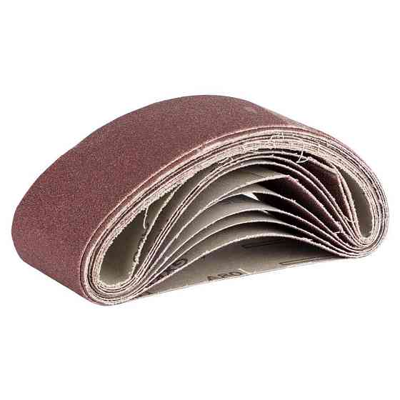 Стрічка шліфувальна нескінченна 75×457мм P80 (10шт) SIGMA (9151081) Рівне