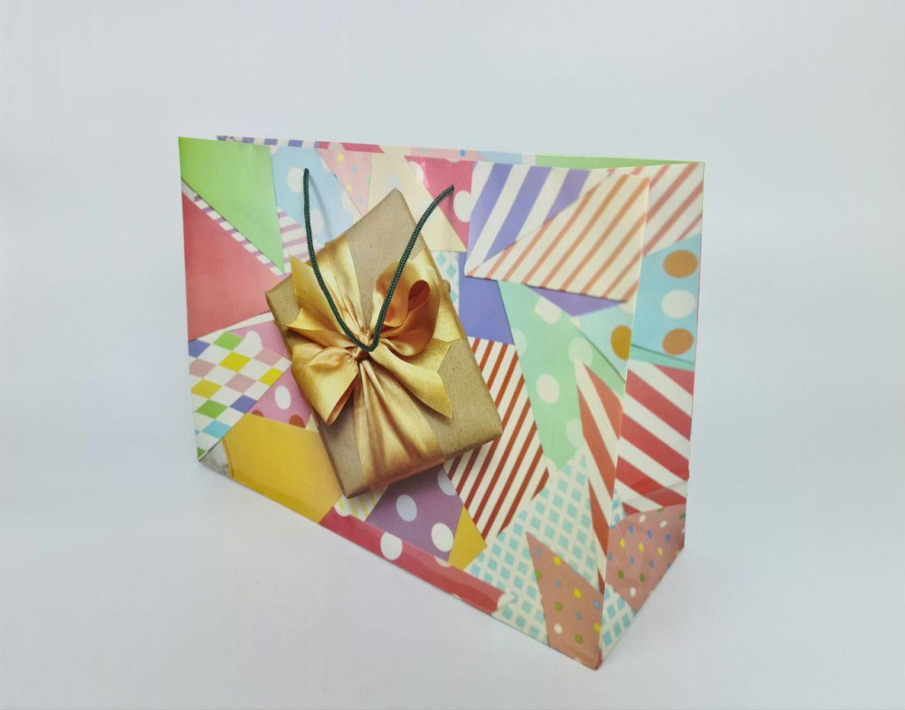 Бумажный пакет горизонтальный гигант 46*33*15 (артGG-077) (12 шт) Харьков - изображение 2