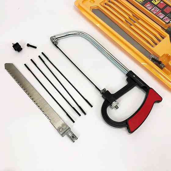 Ножовка по дереву HLV в наборе LX-227 с пилками Киев