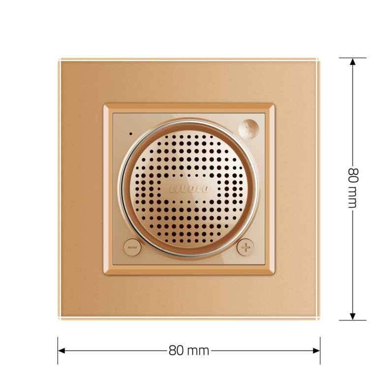 Bluetooth колонка LIVOLO золото скло (VL-C7-FCF-2AP) Коломия - фото 3