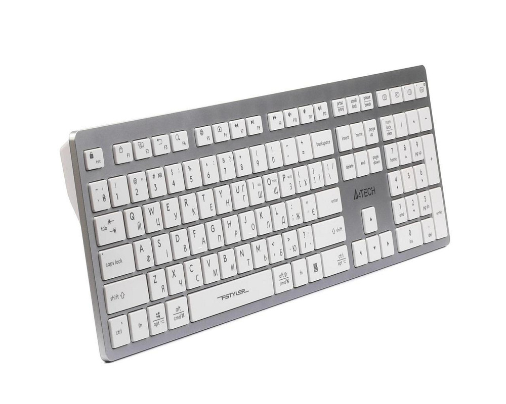 Клавіатура A4Tech FBX50C White Білий Харків - фото 4