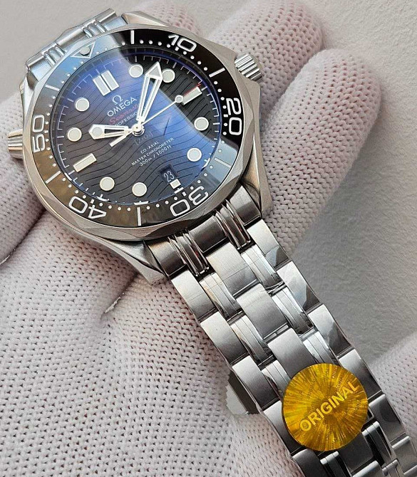 Швейцарские часы Omega Seamaster Black 300m Automatic Харьков - изображение 5