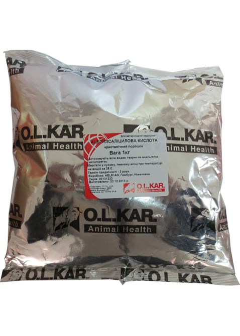 Ацетілсаліцилова кислота 1 кг Вінниця - фото 1