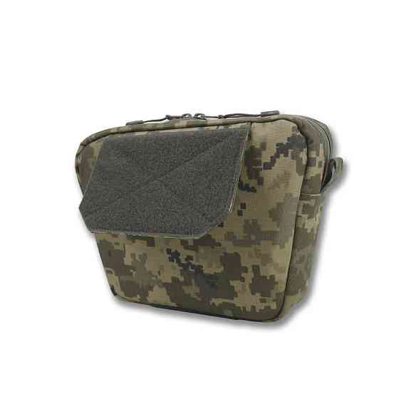 Сумка-напашник XL Kiborg GU Cordura Pixel. Сумка напашник пиксель с велкро панелью Киев