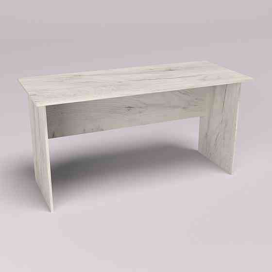 Стіл офісний СП, Дуб Крафт Білий, 1500/650/760 Львів