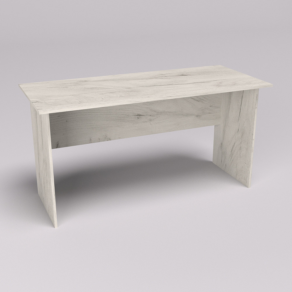 Стіл офісний СП, Дуб Крафт Білий, 1500/650/760 Львів - фото 2