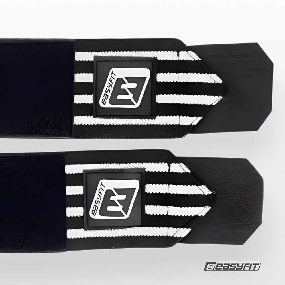 Кистьові бинти EasyFit 50х8 см фіксатор на зап'ястя (чорно-білі) Коломия - фото 5