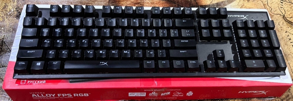 Клавіатура HyperX Alloy FRS RGB в ідеальному стані!! Київ - фото 1