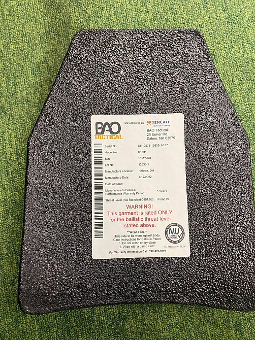 Плитоноска с плитами 4 класса Condor Outdoor Products Бронежилет (Оливковый) Винница - изображение 6