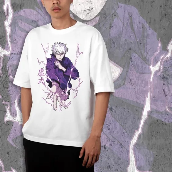 Футболка чоловіча з  принтом Магическая Битва Сатору Годжо 2 WE Розмір 48 Дніпро