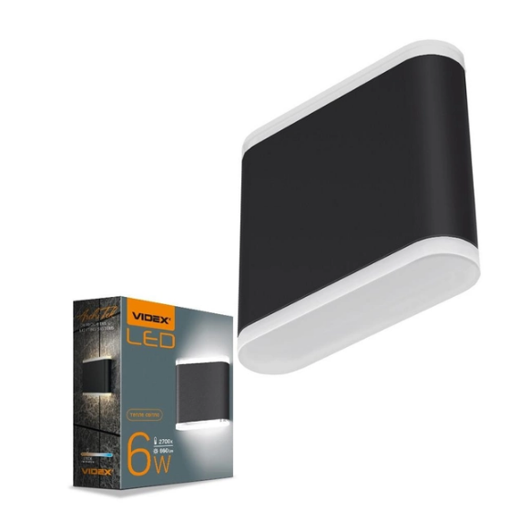 LED Світильник архітектурний VL-AR06-062B 6W 2700K 220-240V IP54 Videx Житомир