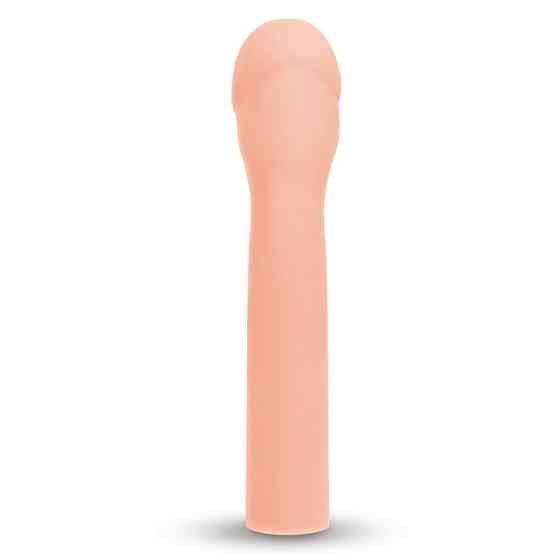 Насадка на пенис Size-Up Penis Extender гладкая, бежевая Sex Aura Киев