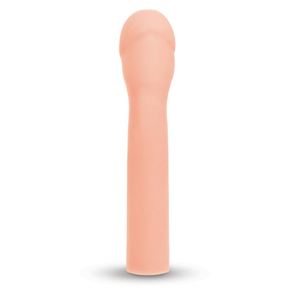 Насадка на пенис Size-Up Penis Extender гладкая, бежевая Sex Aura Киев - изображение 3