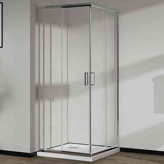 Скляна душова кабіна AVKO Glass RDR06, 190х90х90 Chrome перегородка для душу Київ