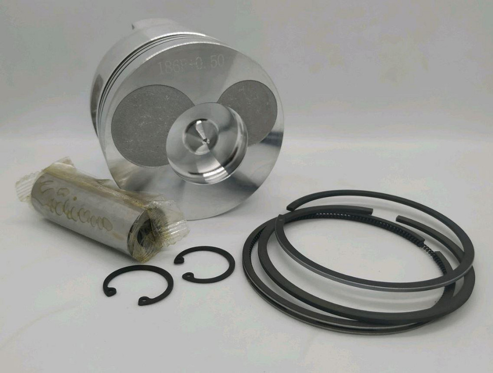 Поршень мотоблок 186F 0,50 (Ø86,50) (острый конус) Мукачево - изображение 1