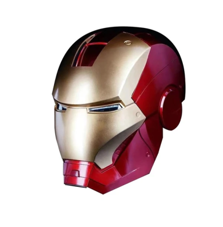 Шлем Железного человека Iron Man MK7 55 см (глаза светятся) Киев