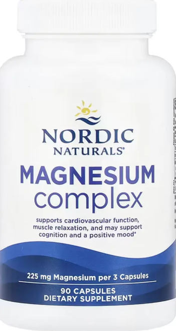Магній хелат бісгліцинат, лізинат магнію Nordic Naturals Magnesium Complex 90 капс Київ - фото 1
