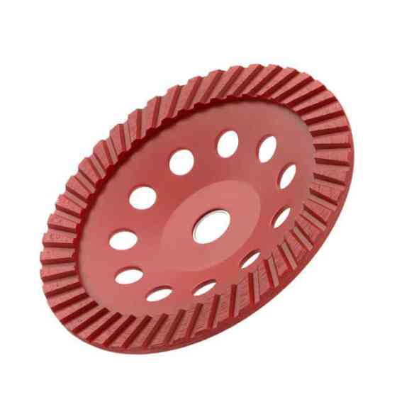 Фреза шліфувальна торцева алмазна Turbo, 180×22,2 мм, 20-22%, 6900 об/хв INTERTOOL CT-6280 Київ