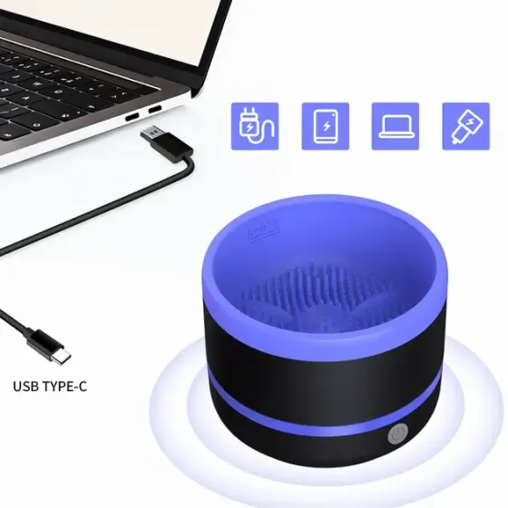 Электрический очиститель кистей для макияжа Makeup brush cleaner LY-609 инструмент для очистки кистей Коломия