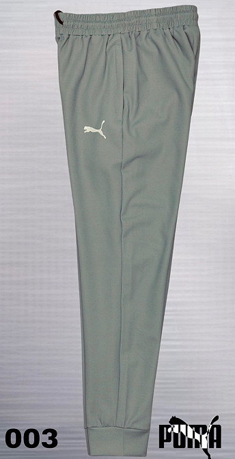 Чоловічі завужені штани під манжет Puma, тканина лакоста new Tech knit Суми - фото 6