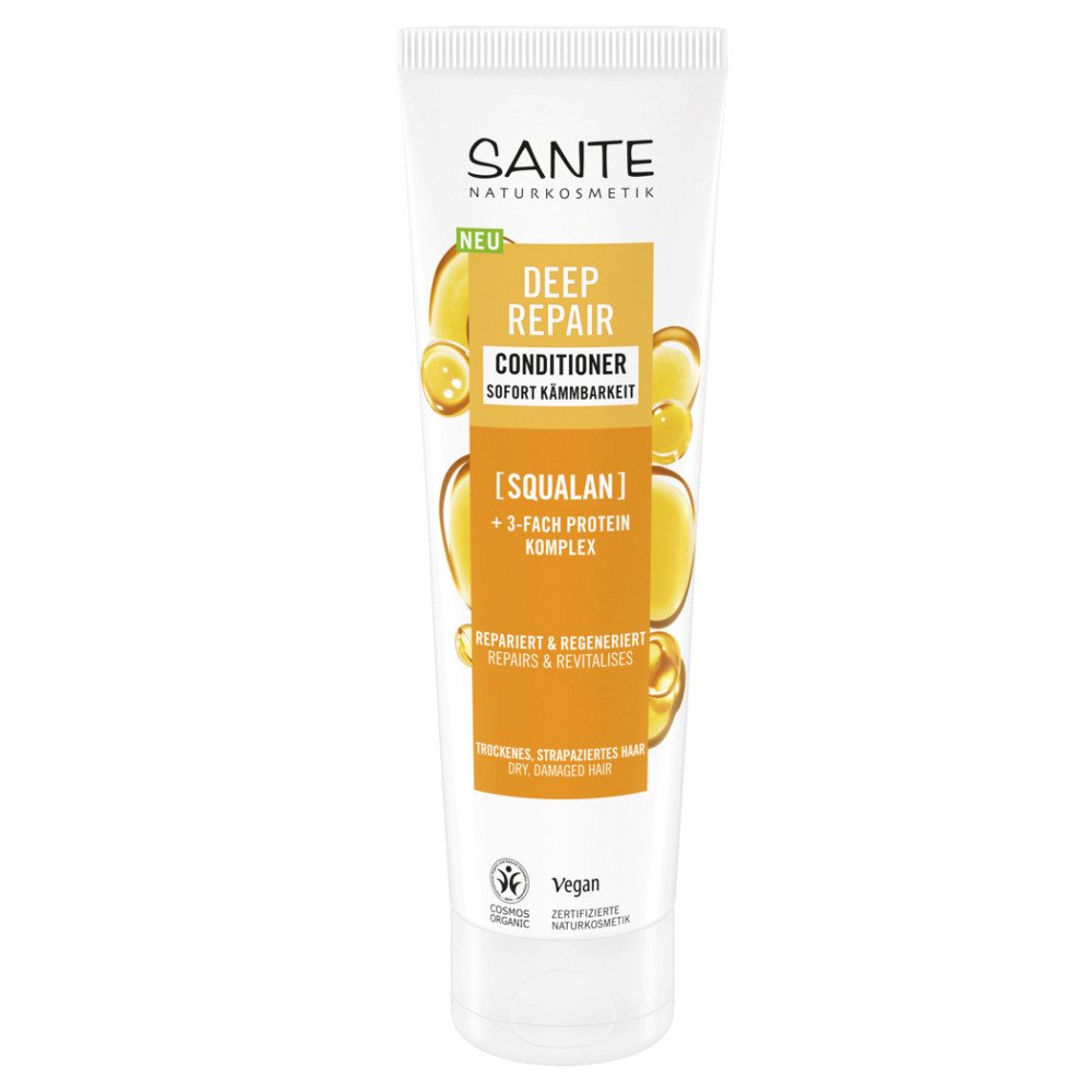 БІО-Кондиціонер Deep Repair для відновлення сухого пошкодженого волосся зі Скваланом SANTE 150 мл Київ - фото 1