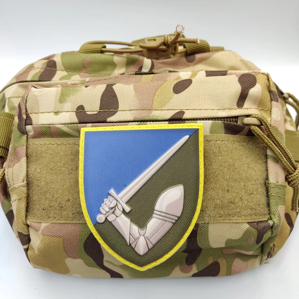 Патч / шеврон рука з мечем 117-та ОМБр Запоріжжя - фото 2
