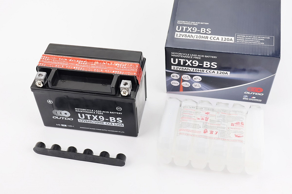 Акумулятор 12V8Ah UTX9-BS кислотний (L150*W87*H105mm) Бершадь - изображение 1
