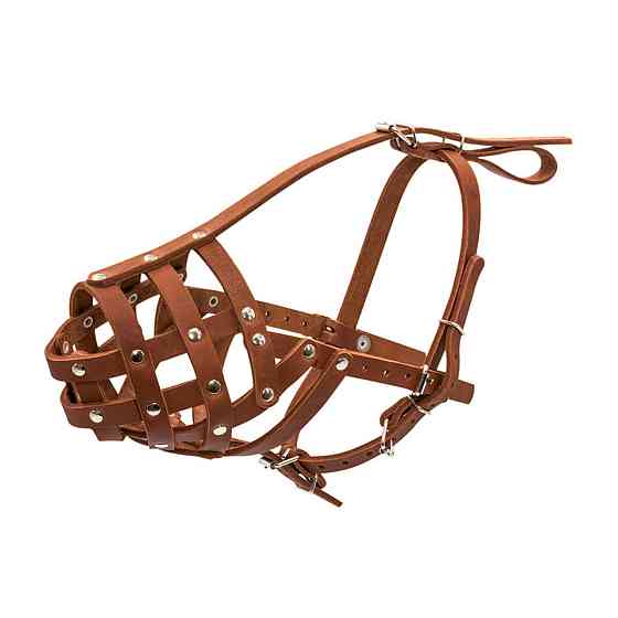 Намордник твердий "CoLLaR" (боксер малий) коричневий Київ