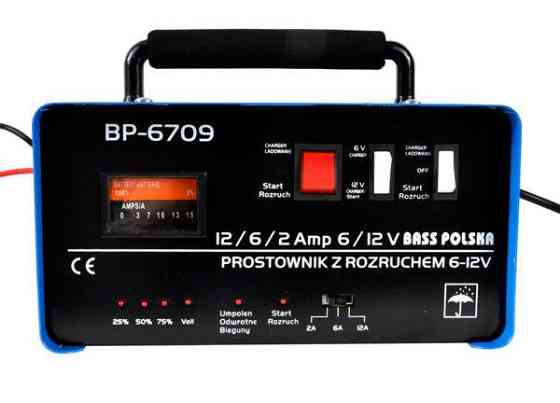 Пуско зарядное устройство Bass Polska 6709 75А 6В/12В Киев