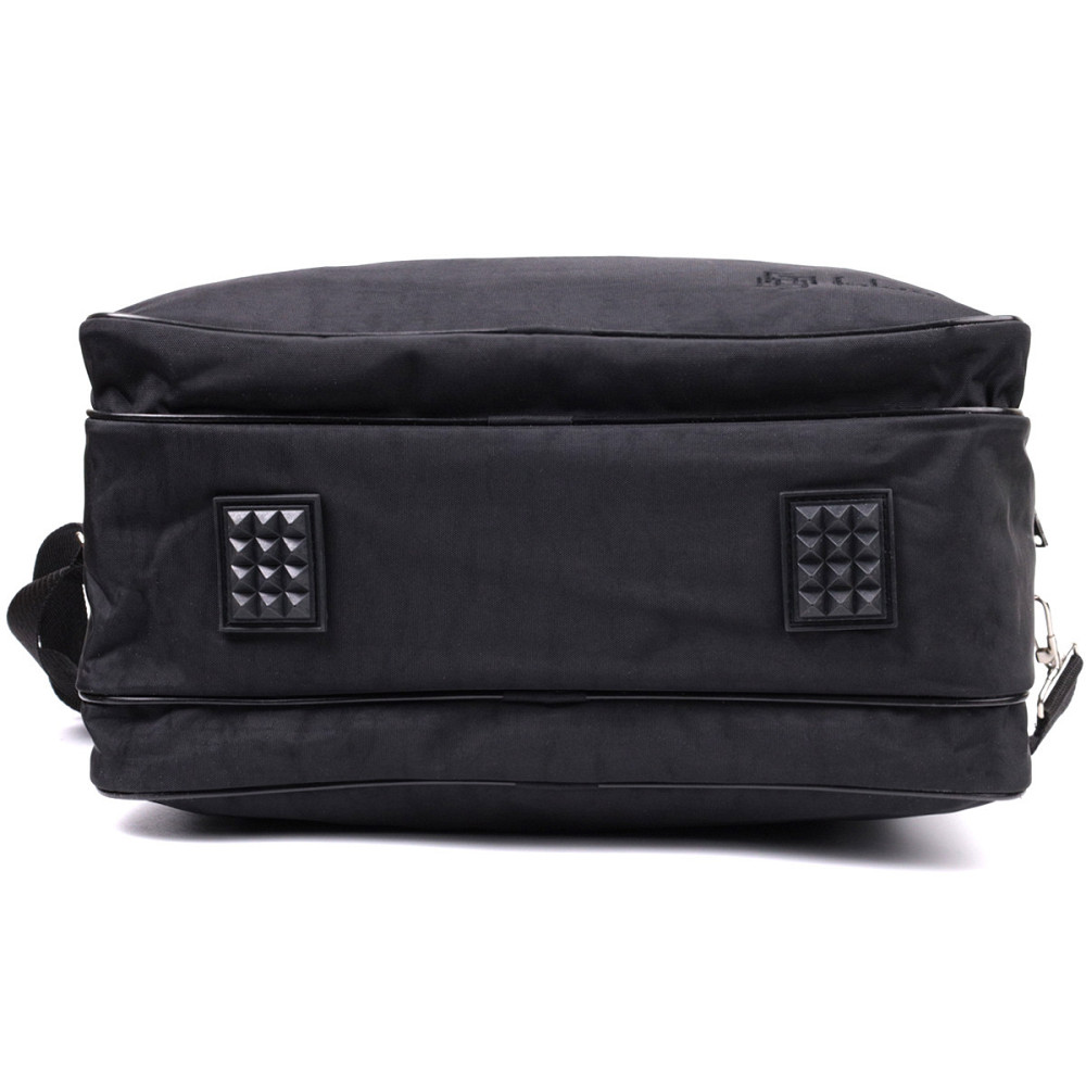 Мужская сумка с надежной пластиковой ручкой из полиэстера FABRA 22587 Черный Киев - изображение 9