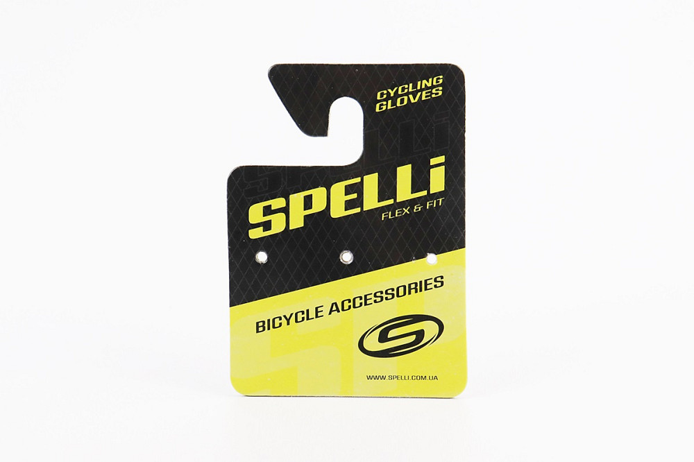 Перчатки без пальців M з гелевими вставками під долоню, чорно-салатові SBG-1457 Київ - фото 2