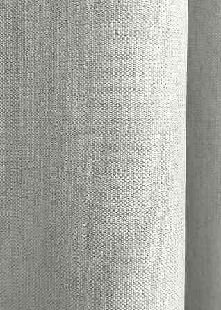 Двусторонняя шторная ткань блэкаут с льняной фактурой, коллекция “Scandi” цвет пепельный 1898ш Киев