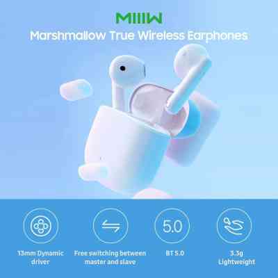 Навушники Xiaomi MiiiW TWS Wireless Earbuds Marshmallow White (MWTW03) Вінниця
