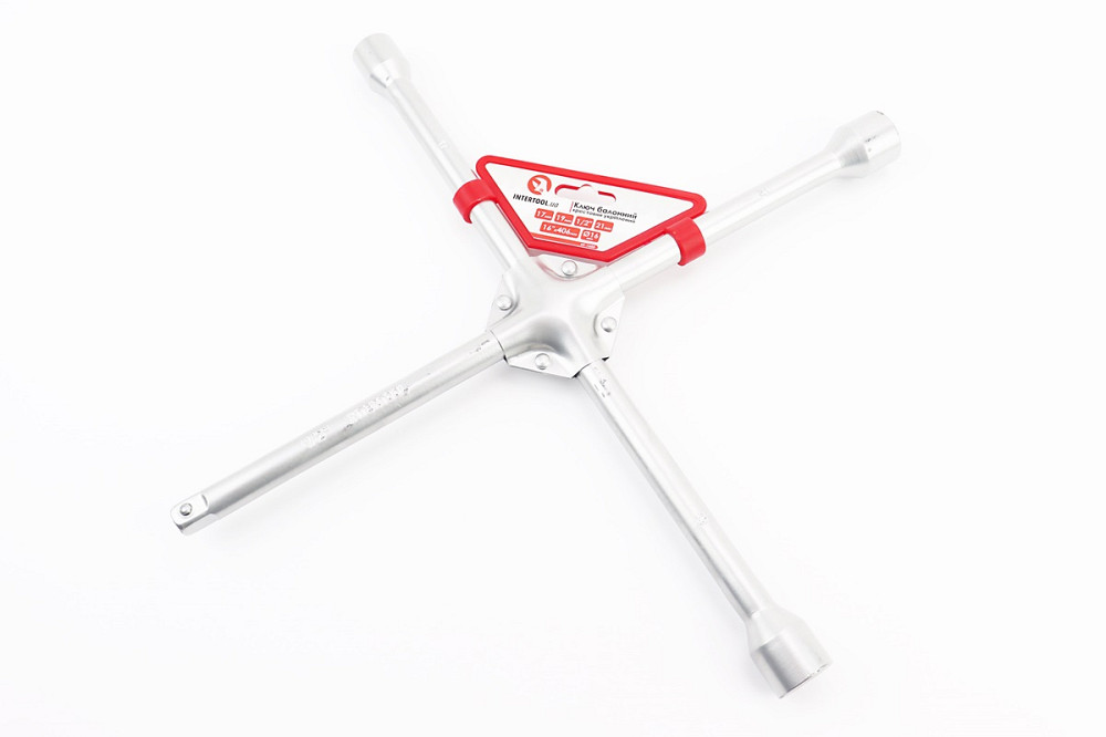 Ключ балонний хрестовий посилений 17х19х21х1/2" 406х16мм HT-1603 Киев - изображение 1