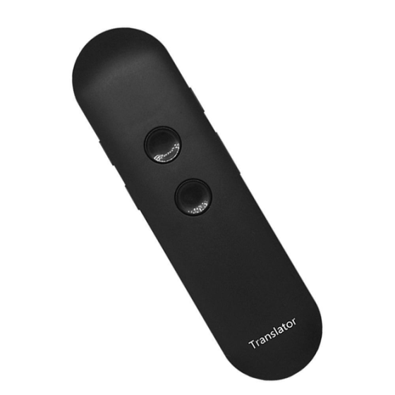 Голосовой электронный переводчик AI Translator T4 800мАч (Черный) Винница