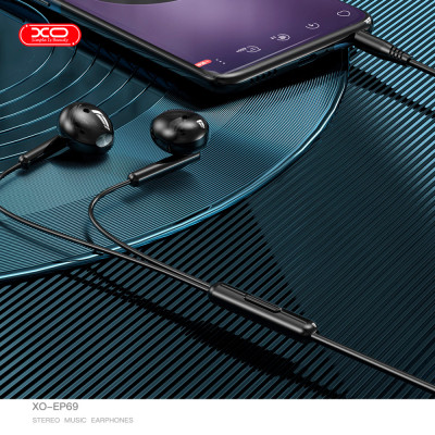 Навушники XO EP69 Black (XO-EP69-BK) Вінниця - фото 4