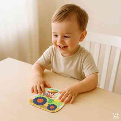 Пазл DoDo 4 в 1 Baby puzzle. Транспорт (300685) Винница