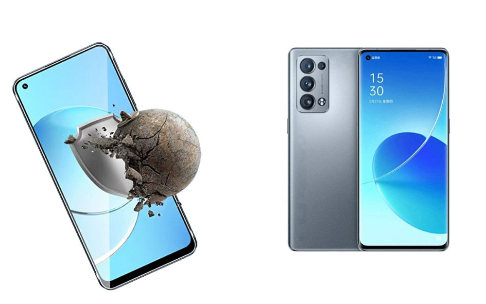 Захисне скло DefenzoGlass для Oppo Reno 7 Pro – подвійна міцність Київ - фото 2