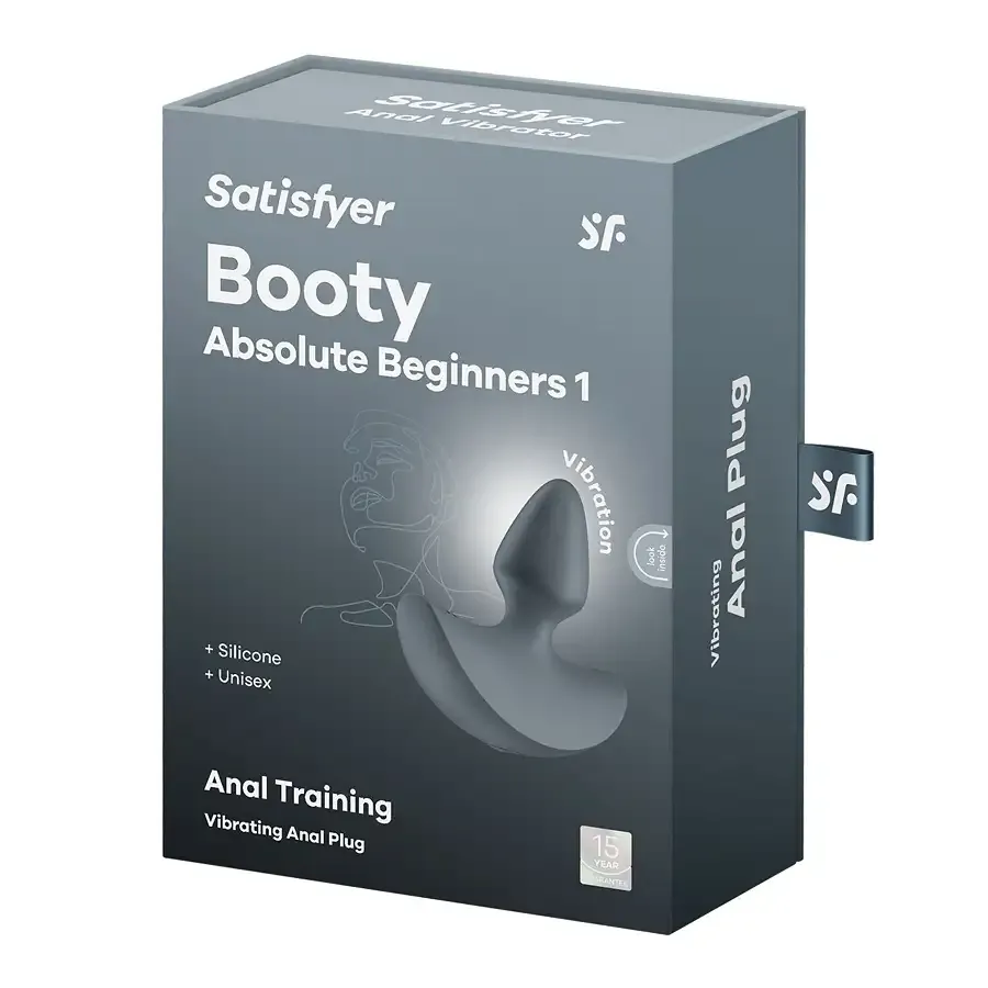 Анальна вібропробка Satisfyer Booty Absolute Beginners 1, для початківців Львів - фото 5
