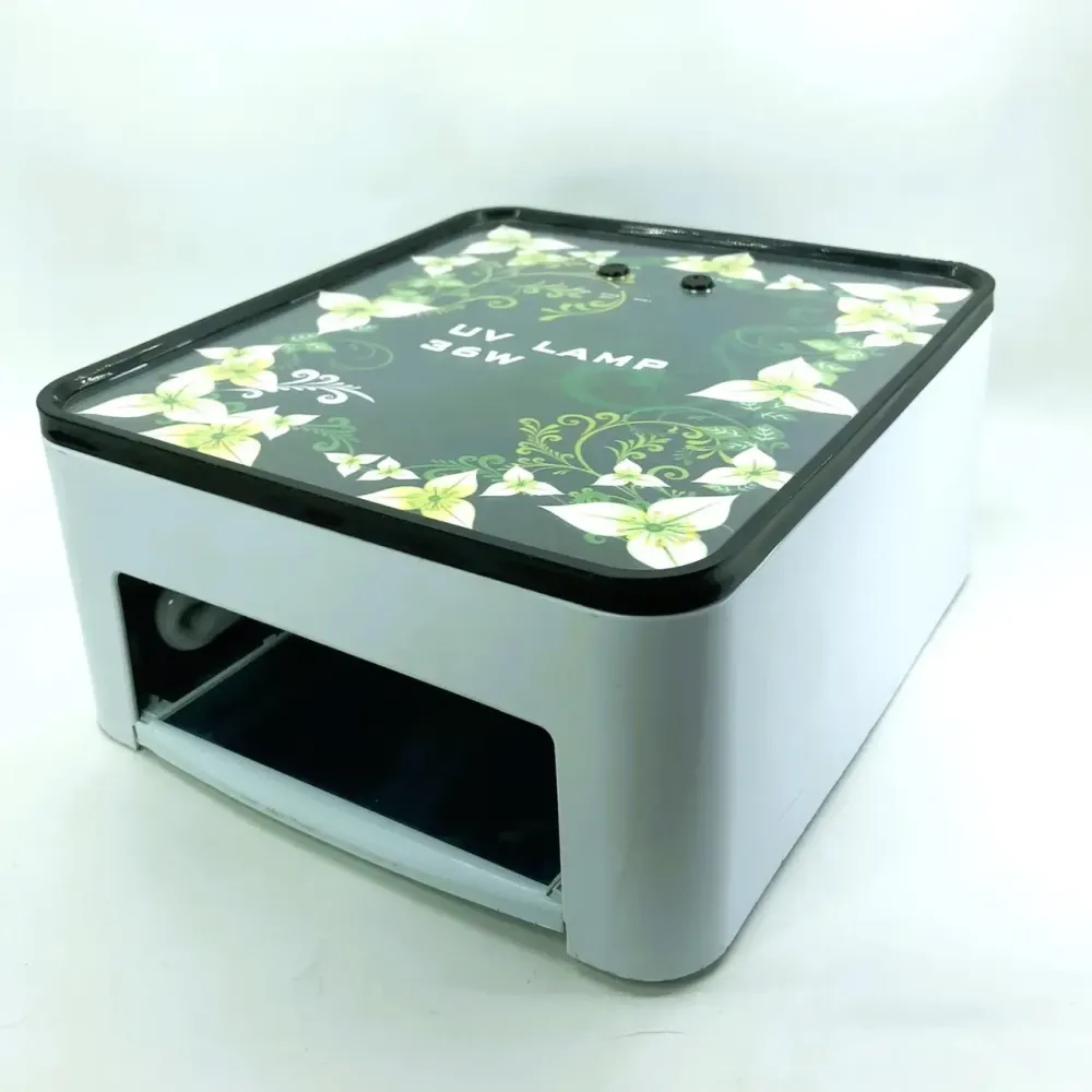 УФ лампа 36 ВТ для наращивания ногтей Simei-Femei c таймером внутри лист металла, проффессиональная Киев - изображение 2