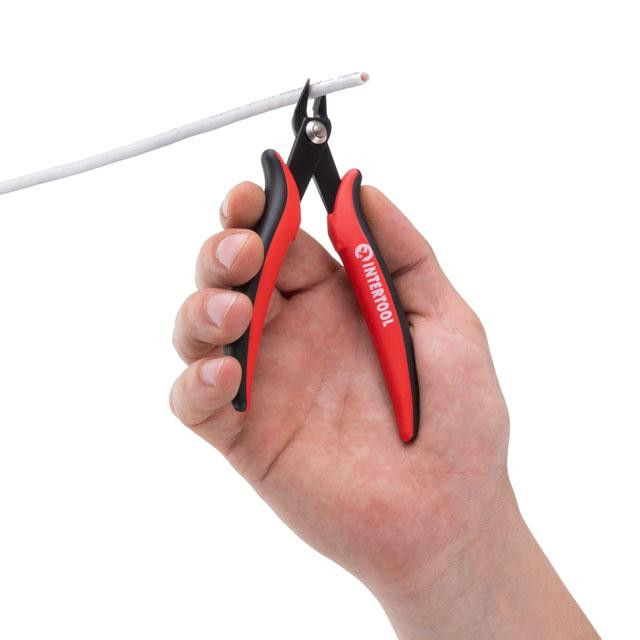 Бокорізи для електроніки, 1,5 мм², Ø 3 мм, 65 Mn INTERTOOL HT-7026 Київ - фото 6