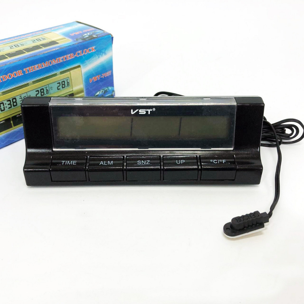 Автогодинник з термометром VST-7037 QN-86 Львів - фото 9